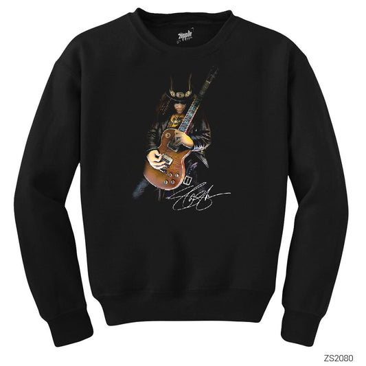 Guns N Roses Slash Solo Siyah Sweatshirt