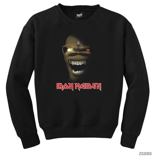 Iron Maiden Eddie Siyah Sweatshirt