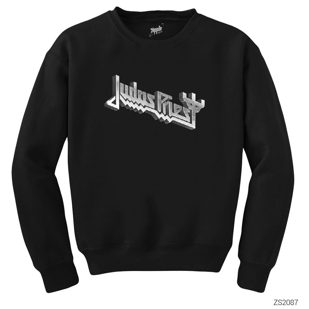 Judas Priest Steel Siyah Sweatshirt