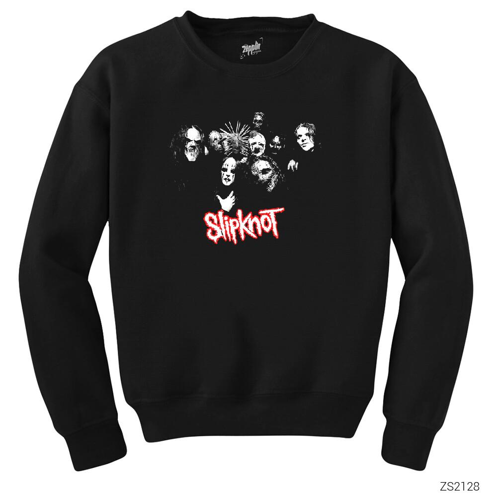 Slipknot Hallowen Siyah Sweatshirt