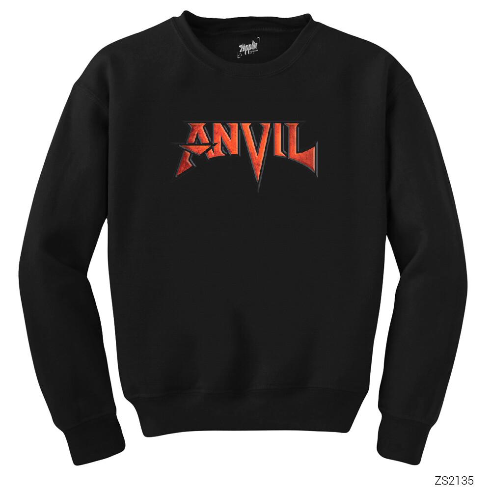 Anvil Band Siyah Sweatshirt