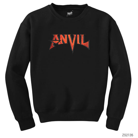 Anvil Band Siyah Sweatshirt