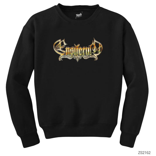 Ensiferum Logo 2 Siyah Sweatshirt