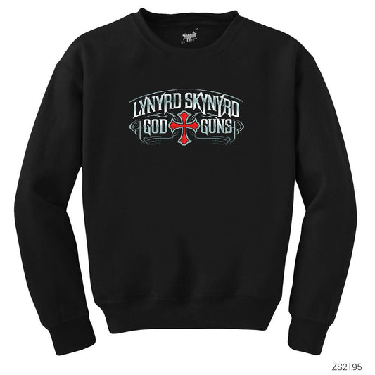 Lynyrd Skynyrd 2 Siyah Sweatshirt