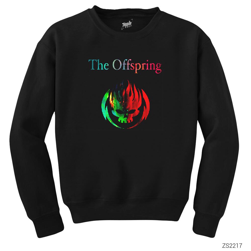 The Offspring Logo 3 Siyah Sweatshirt