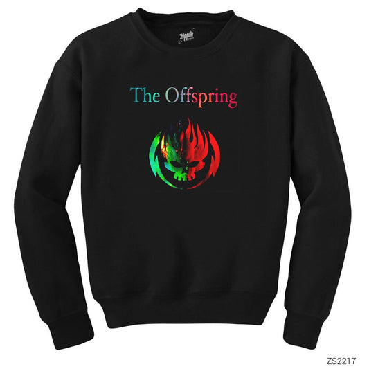 The Offspring Logo 3 Siyah Sweatshirt