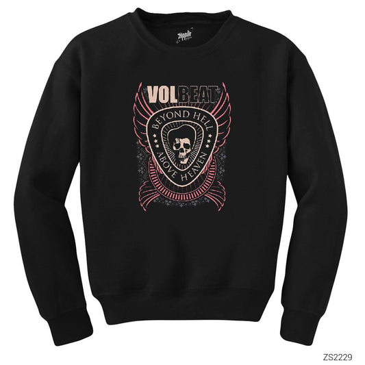 Volbeat Beyond Hell Siyah Sweatshirt