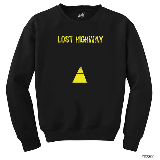 Lost Highway Siyah Sweatshirt