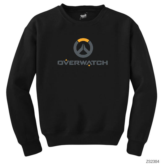 Overwatch Logo 2 Siyah Sweatshirt