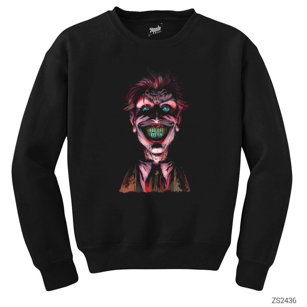 Joker the Doctor Siyah Sweatshirt