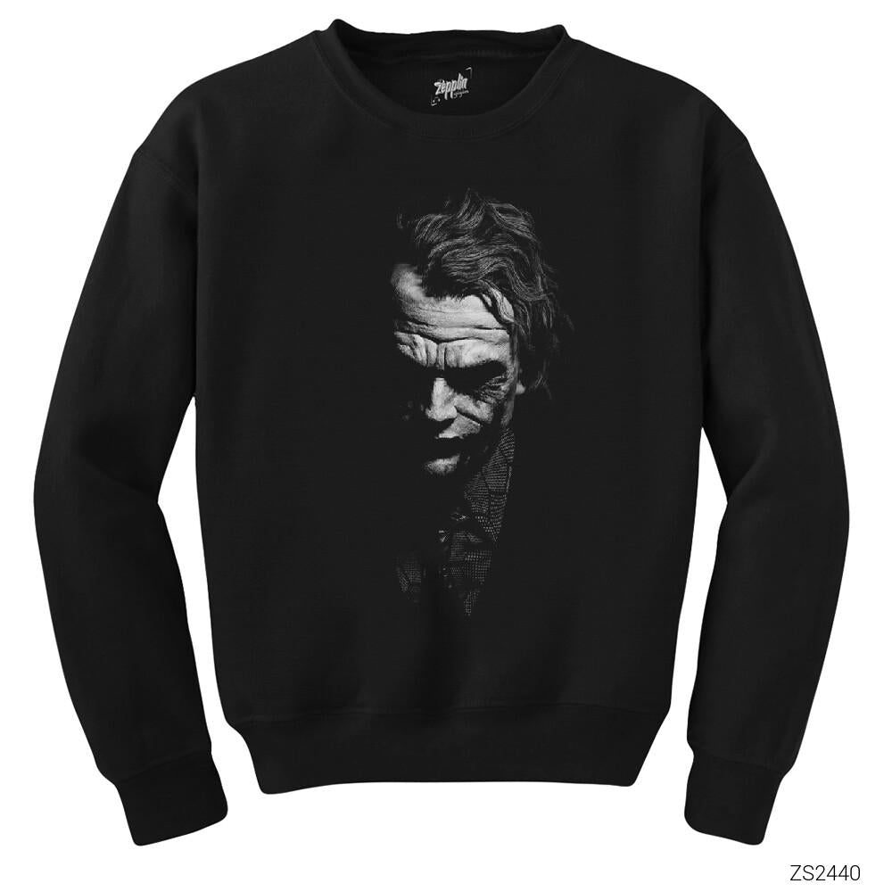 Joker Black and White Siyah Sweatshirt