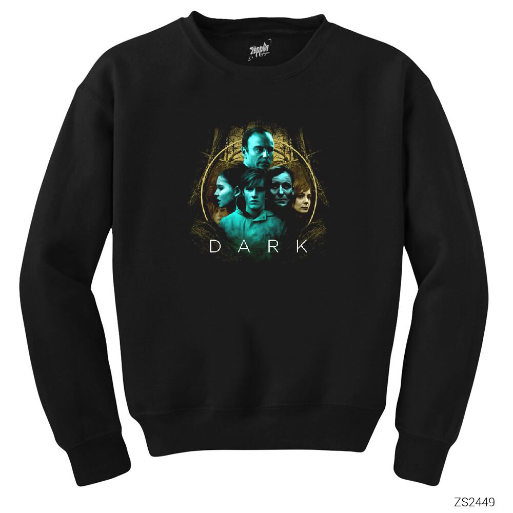 Dark Poster Siyah Sweatshirt
