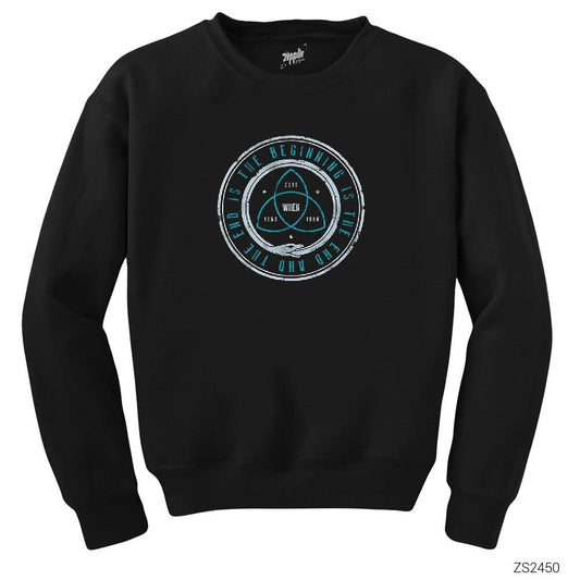 Dark The Beginning Siyah Sweatshirt