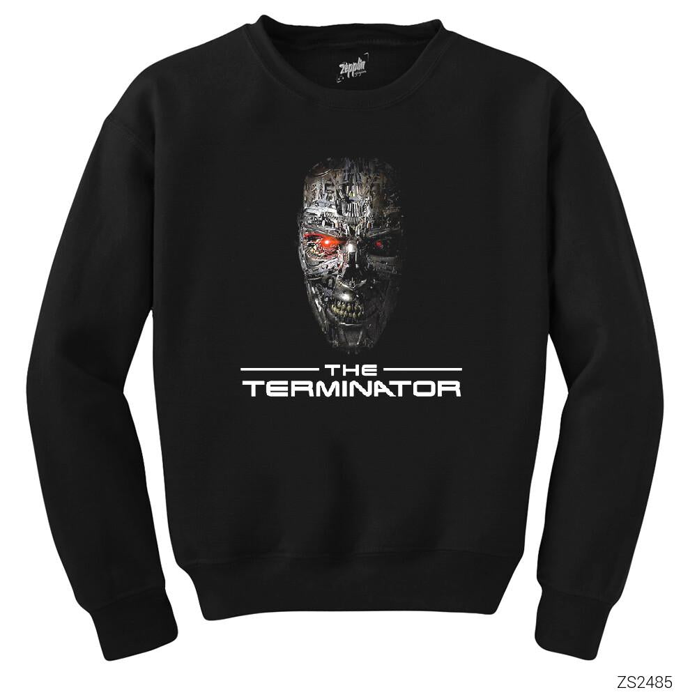 Terminator Guns Siyah Sweatshirt