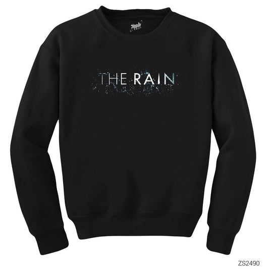 The Rain Logo Siyah Sweatshirt