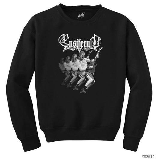 Ensiferum Markus Toivonen Siyah Sweatshirt