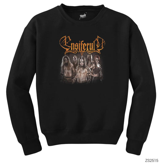 Ensiferum Mithology Siyah Sweatshirt