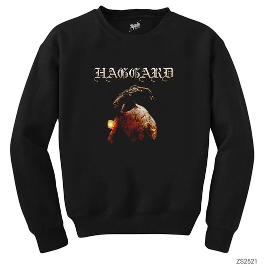 Haggard Crow Siyah Sweatshirt