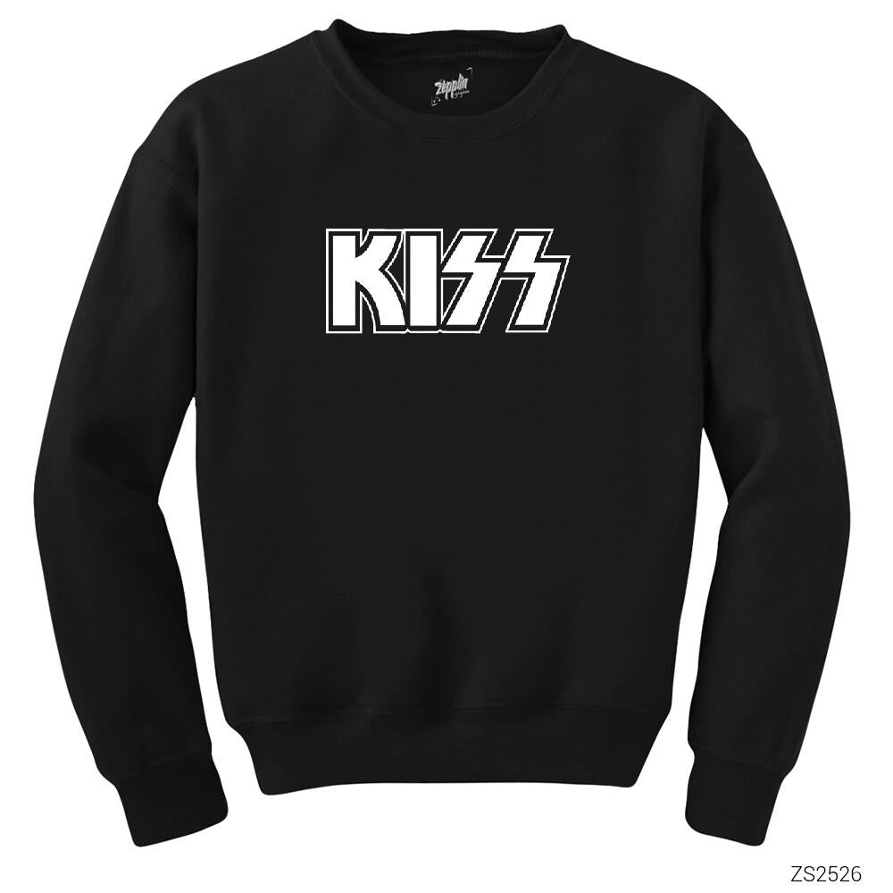 Kiss Siyah Sweatshirt