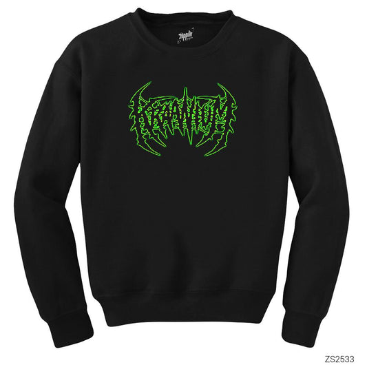 Kraanium Siyah Sweatshirt