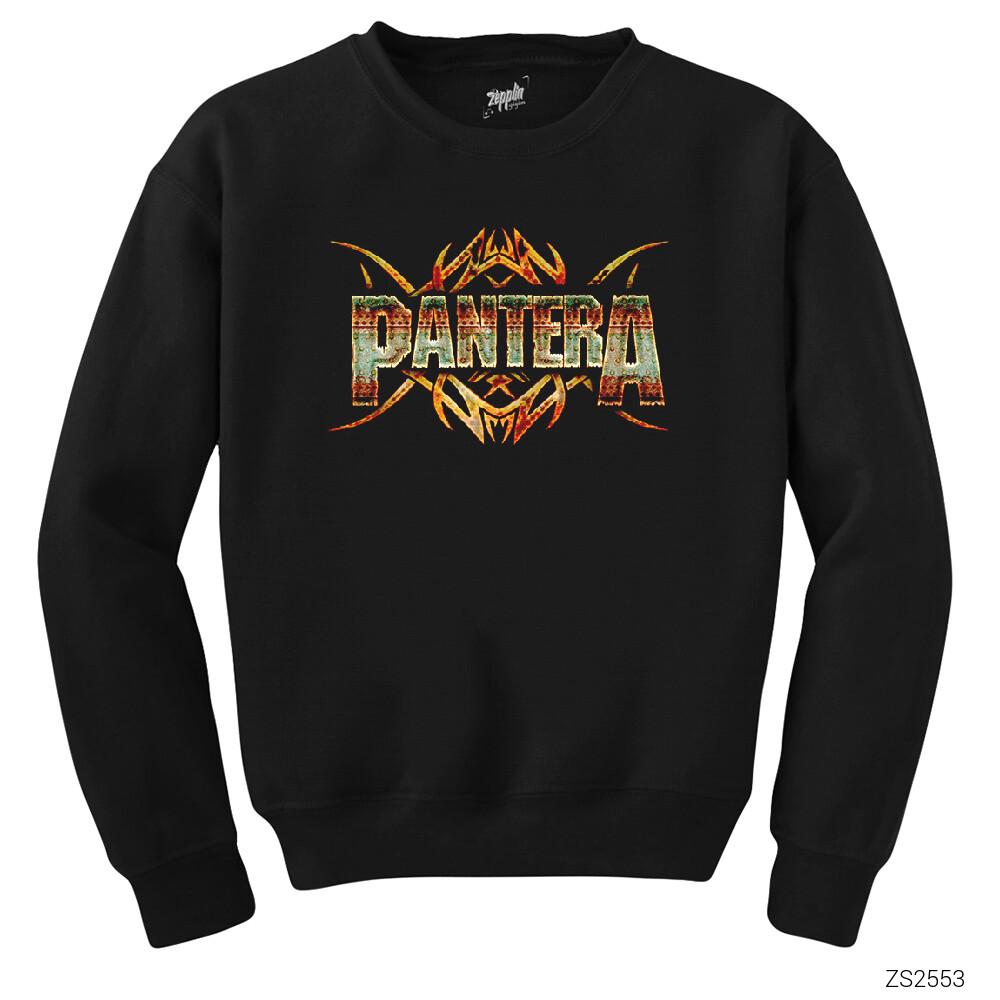 Pantera Iron Siyah Sweatshirt