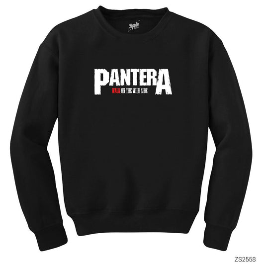 Pantera Walk on the Wild Side Siyah Sweatshirt