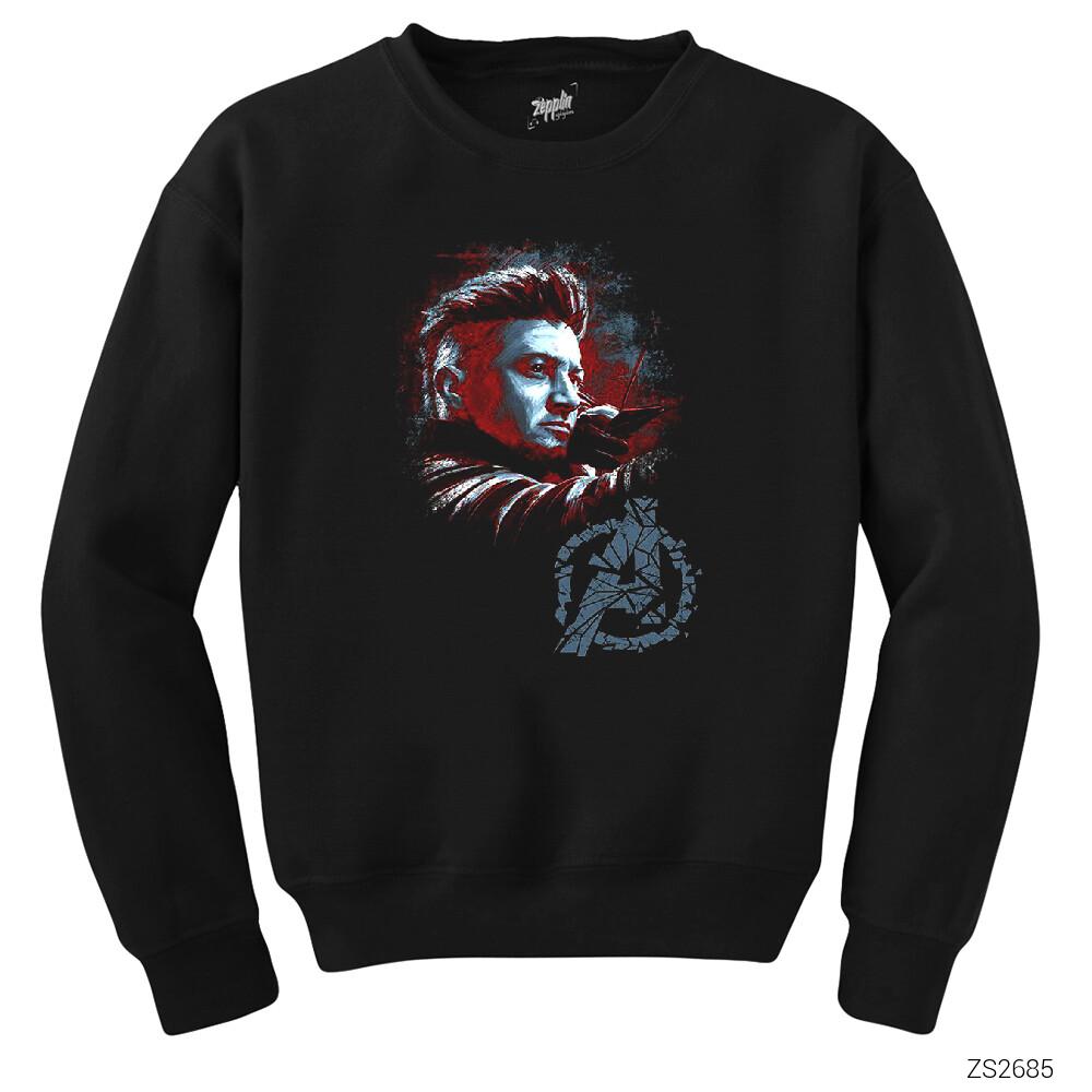 Hawkey Siyah Sweatshirt