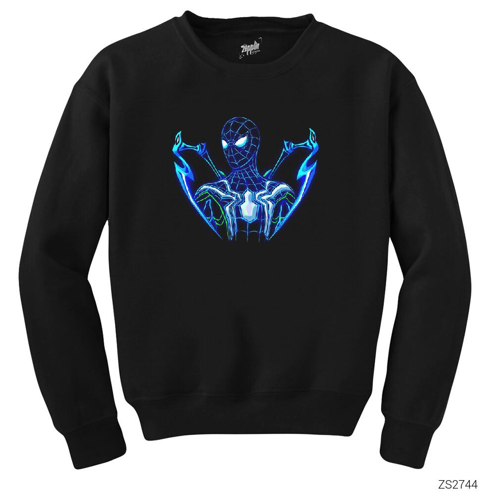 Spiderman New Siyah Sweatshirt