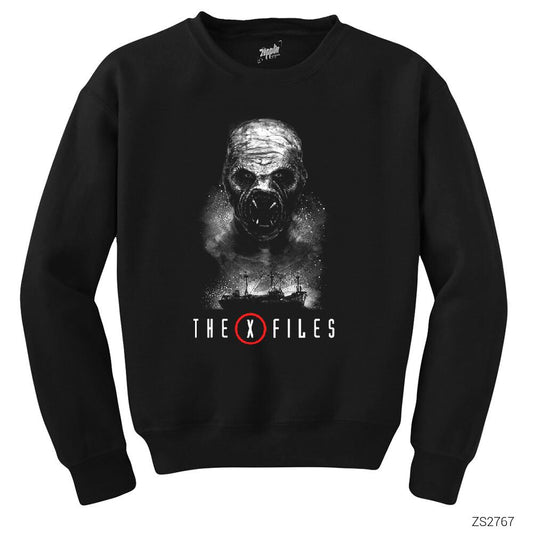 The X Files Siyah Sweatshirt