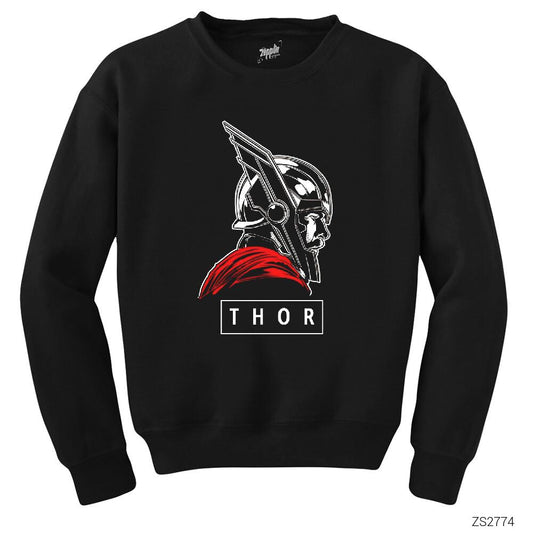 Thor Ragnarok 2 Siyah Sweatshirt