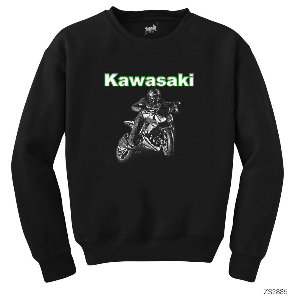 Kawasaki Acro Siyah Sweatshirt