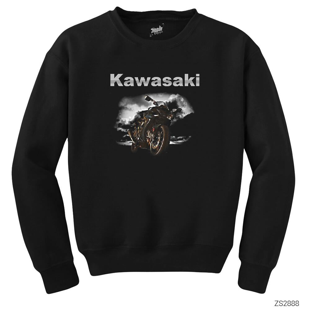 Kawasaki H2 Siyah Sweatshirt