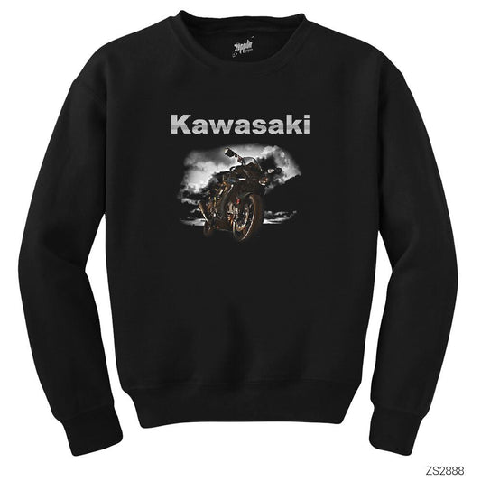 Kawasaki H2 Siyah Sweatshirt