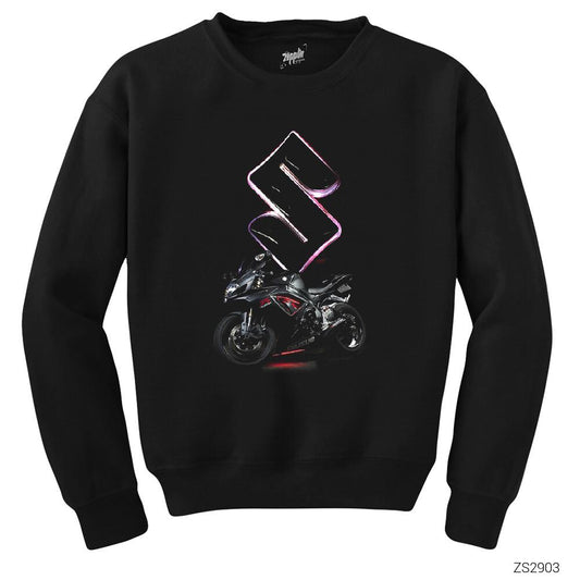 Suzuki R GSX Siyah Sweatshirt
