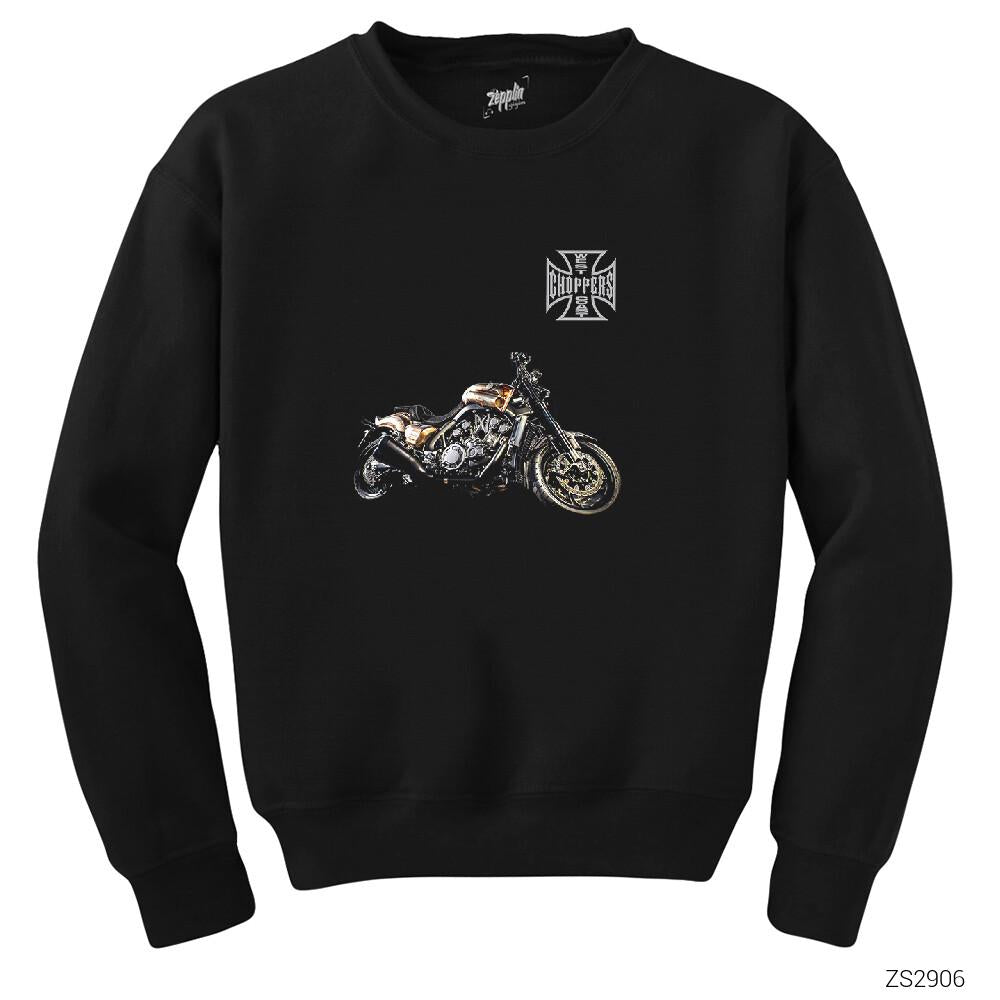 West Coast Chopper Siyah Sweatshirt