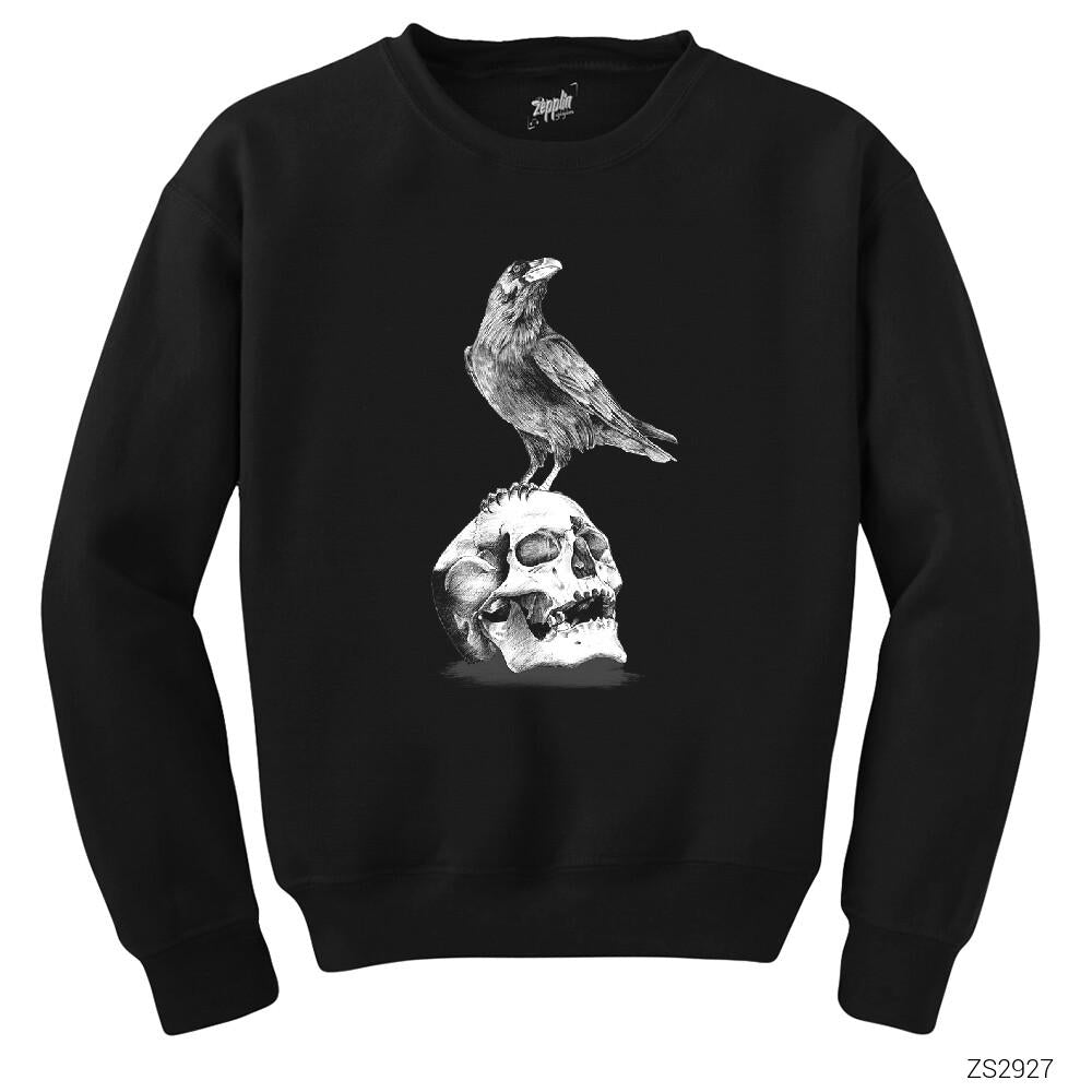 Kuzgun Siyah Sweatshirt