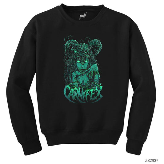 Carnifex Siyah Sweatshirt