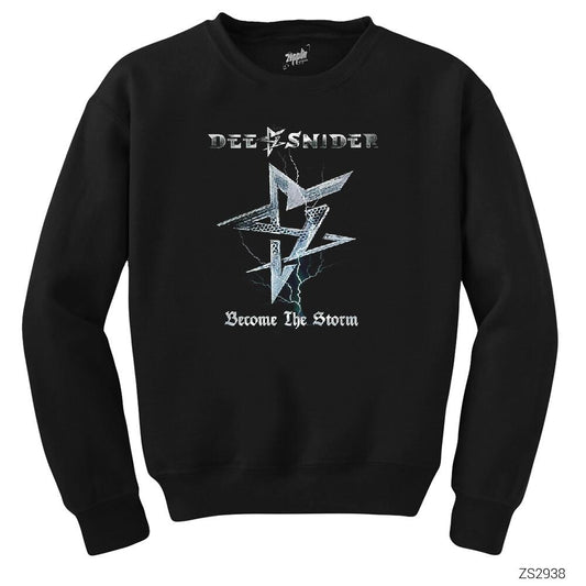 Dee Snider Siyah Sweatshirt