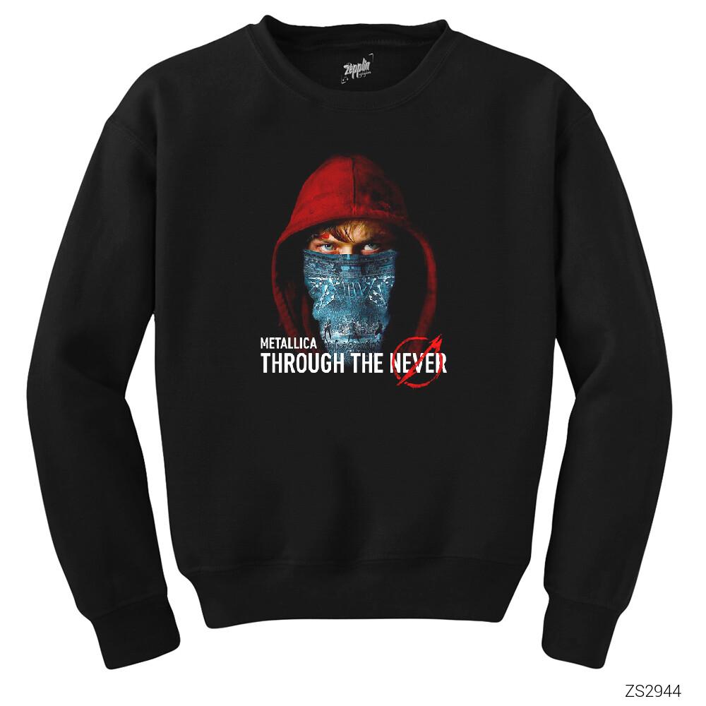 Metallica Trough The Never Siyah Sweatshirt