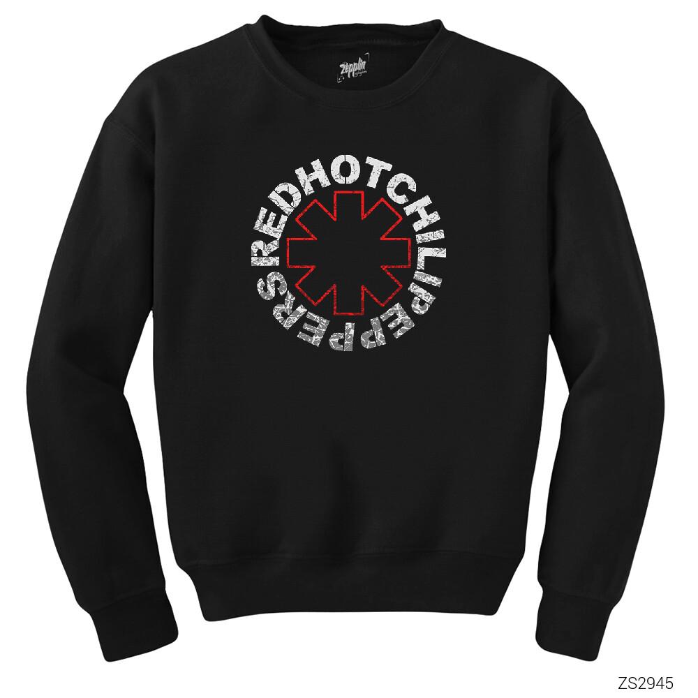 Red Hot Chilipeppers Siyah Sweatshirt