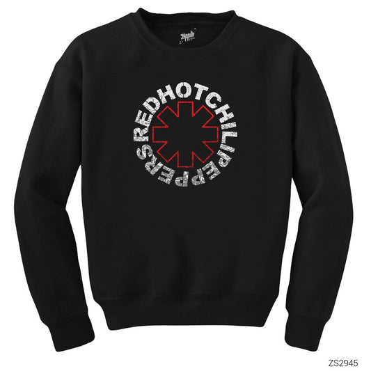 Red Hot Chilipeppers Siyah Sweatshirt