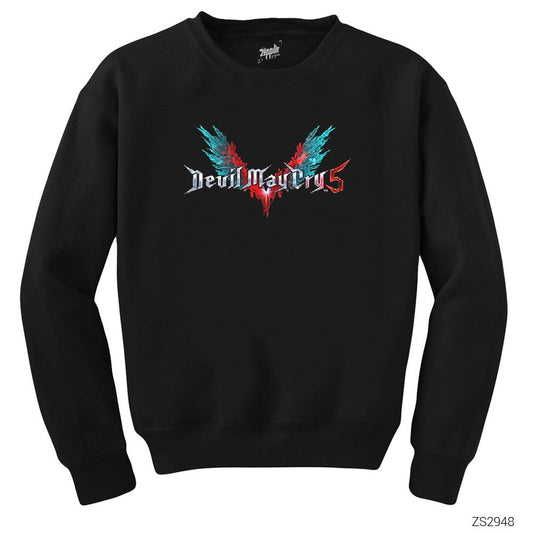 Devil May Cry 5 Siyah Sweatshirt