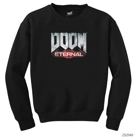 Doom Eternal Siyah Sweatshirt