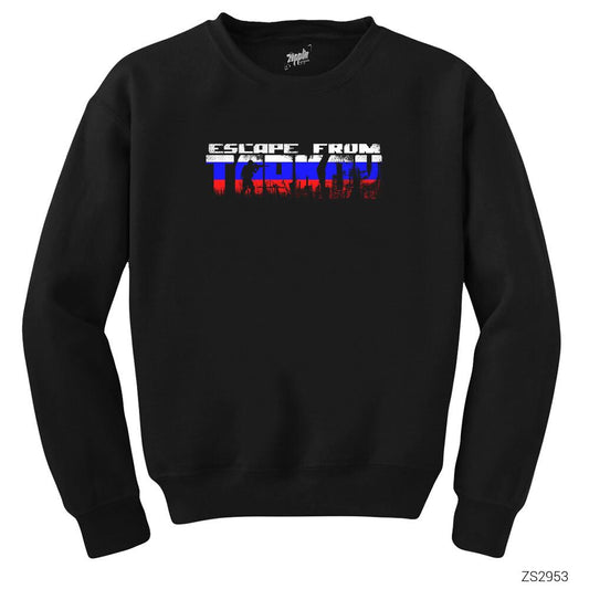 Escape from Tarkov Russia Siyah Sweatshirt