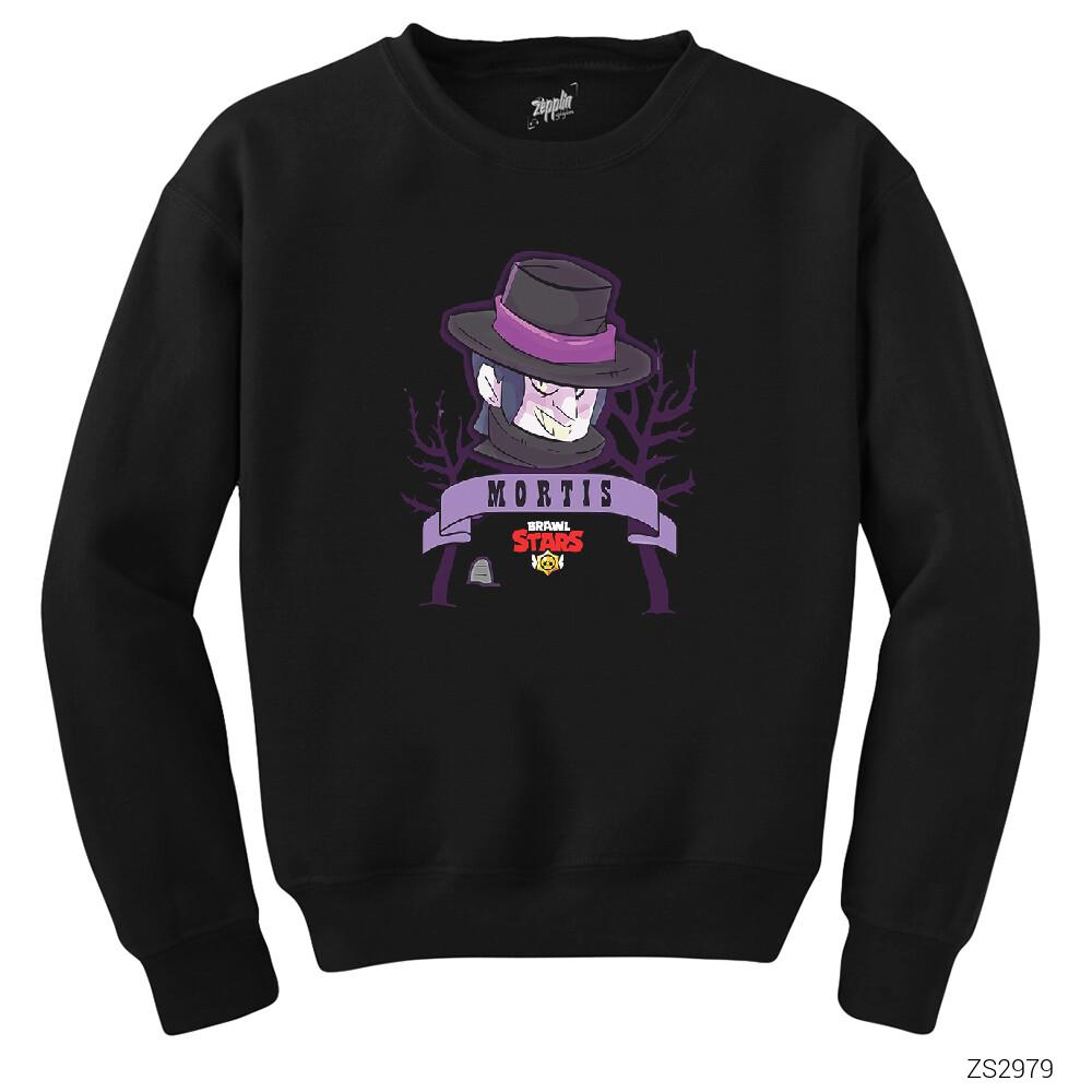 Brawl Stars Mortis Siyah Sweatshirt