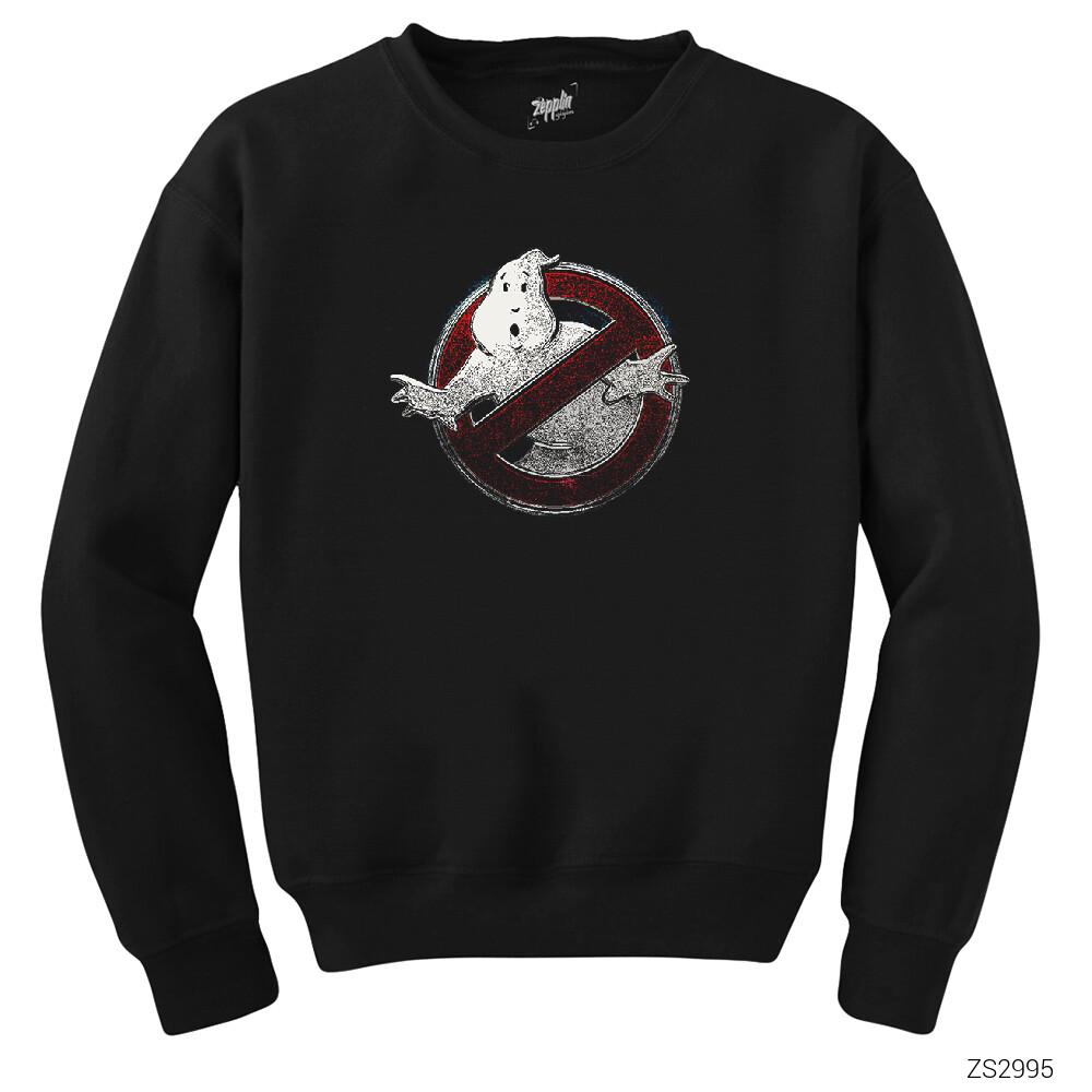 Ghostbuster Splash Siyah Sweatshirt