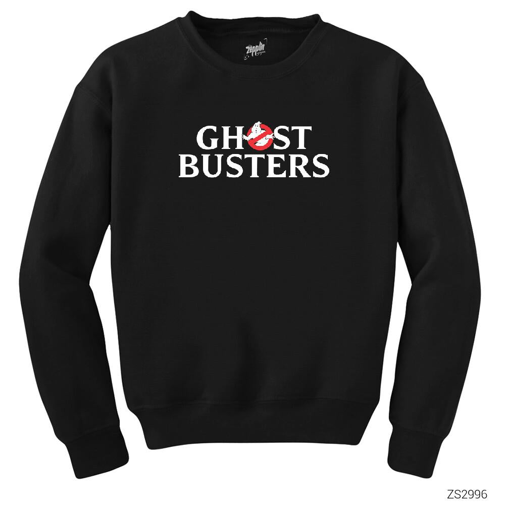 Ghostbusters Siyah Sweatshirt