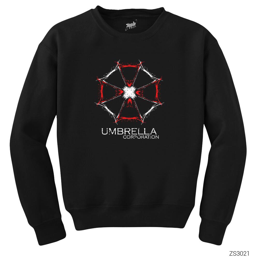 Resident Evil Umbrella Corparation Siyah Sweatshirt