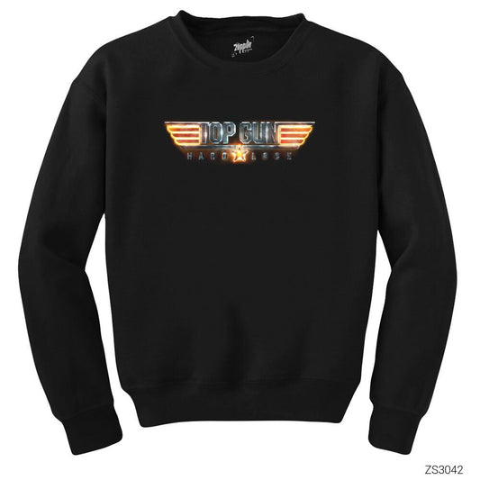 Top Gun Hard Lock Siyah Sweatshirt