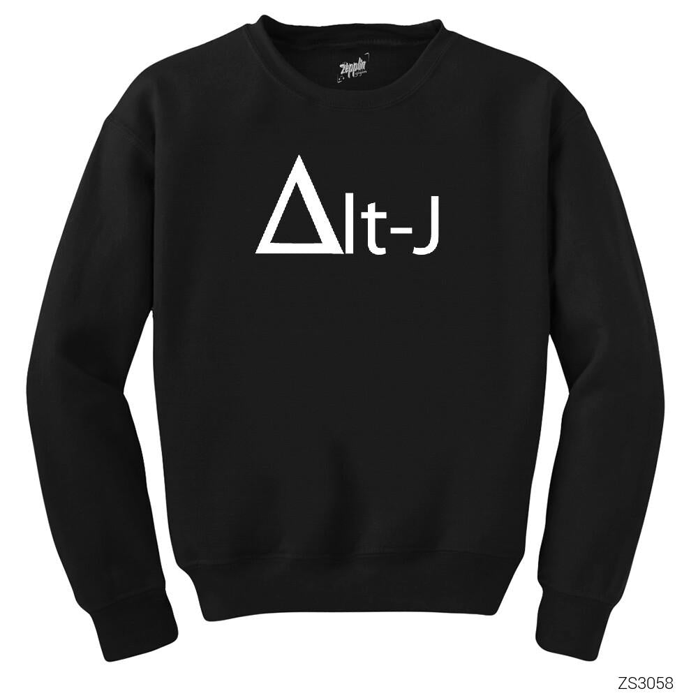 Alt-J Siyah Sweatshirt